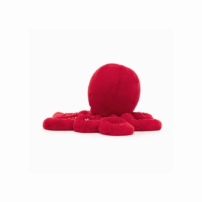 Jellycat Cranberry Octopus USA | 82305IDWT